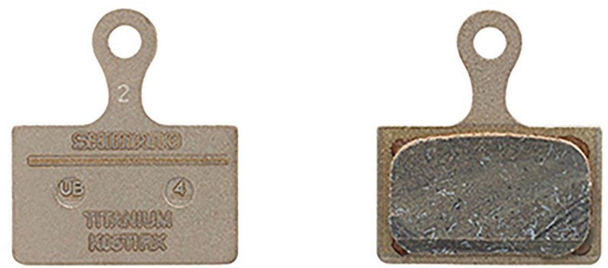Plaquettes de frein à disque en résine Shimano k05ti-rx