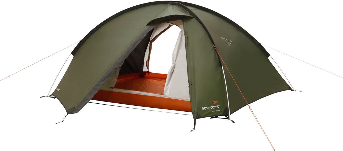 Easy camp rondane 3 tente tente dôme 3 personnes poteaux aluminium légers vert