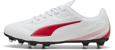 Chaussures de sport Puma Vitoria II FG AG pour hommes - blanc-rouge