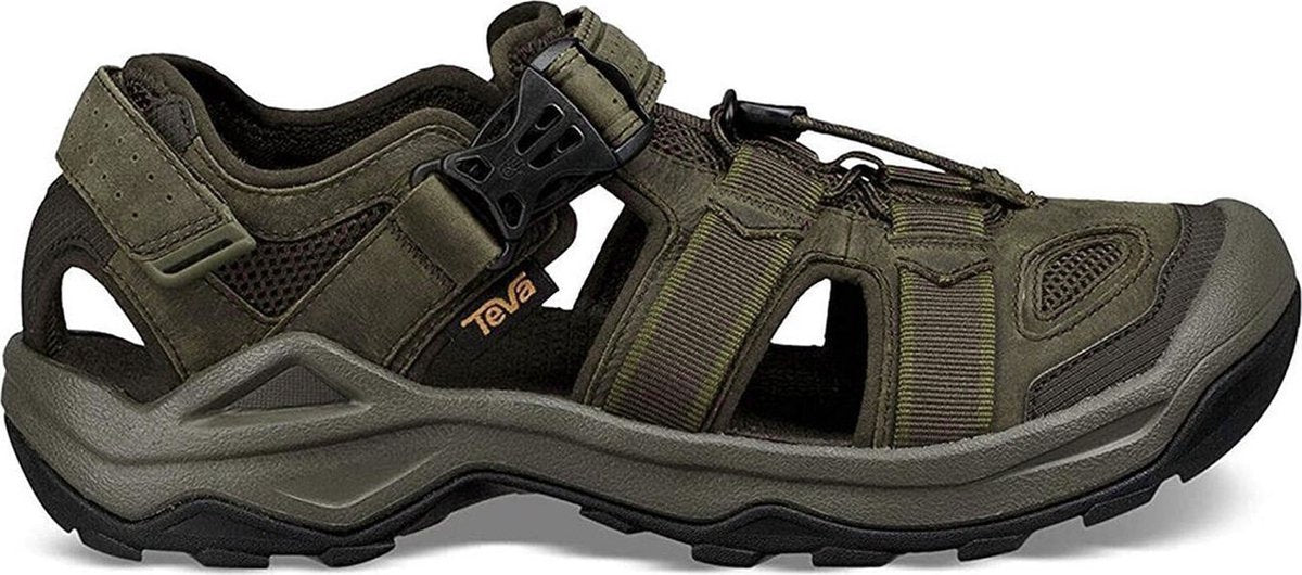 Sandales homme cuir Teva m omnium 2 - café turc