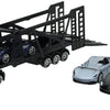 Transporter moulé avec 4 voitures en métal