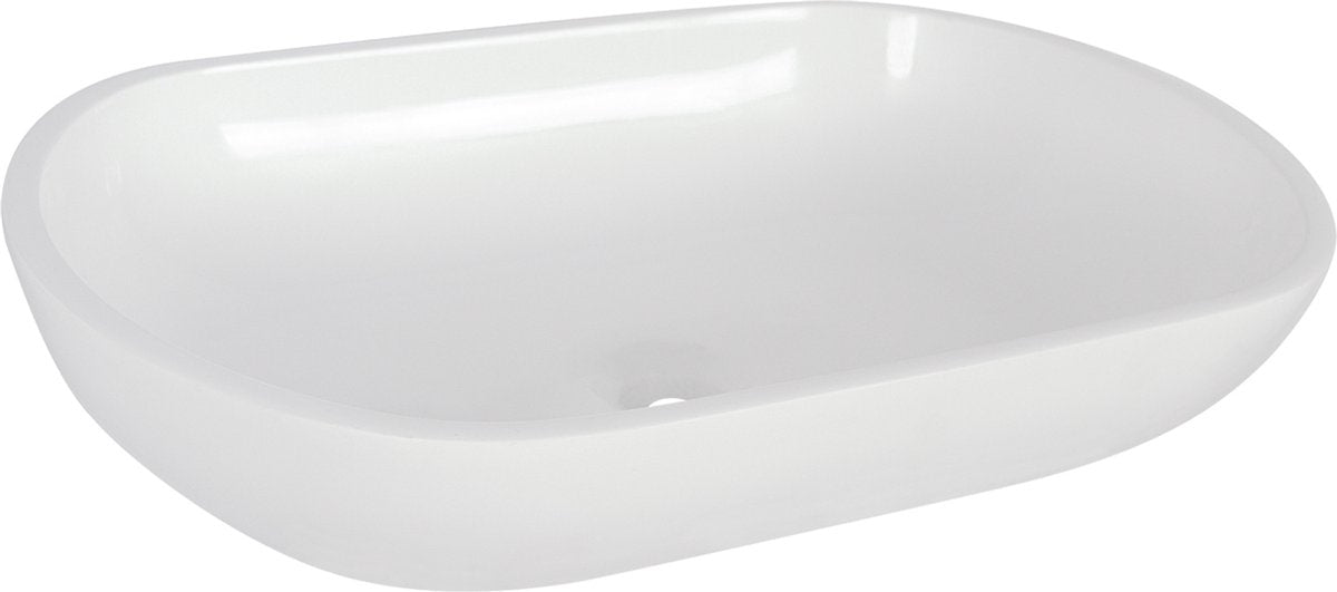Differnz ovalo lavabo ovale 54x34x12cm poly