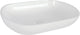 Differnz ovalo lavabo ovale 54x34x12cm poly