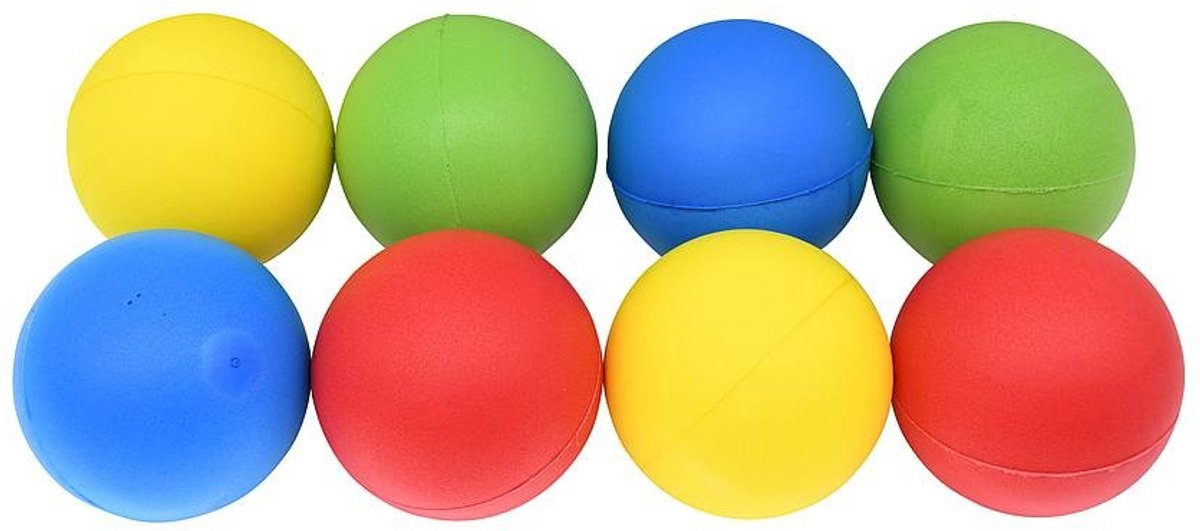 Ballon pré-sport en mousse non enduit (paquet de 8)