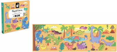 Janod - histoires magneti - dinosaure - set d'aimants pédagogiques