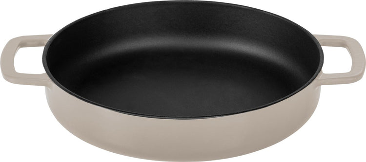 Poêle à frire Combekk en fonte ø 28 cm - 100% recyclée - sans pfas - adaptée à l'induction - sable