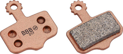 Plaquettes de frein de vélo Bbb cycling - butée de disque frittée - plaquettes de frein - compatibles avec les freins à disque SRAM Avid - cuivre - bbs-441s