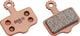 Plaquettes de frein de vélo Bbb cycling - butée de disque frittée - plaquettes de frein - compatibles avec les freins à disque SRAM Avid - cuivre - bbs-441s