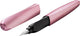 Pelikan twist - stylo plume - girly rose m + 2x cartouche d'encre standard