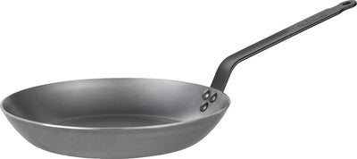 Debuyer de Buyer Mineral B Poêle Noire 28 cm – Tôle d'acier – Sans PFAS – Performance de cuisson professionnelle – Compatible induction