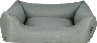 Lit pour chien confortable classique District 70 avec housse amovible et lavable - vert cactus - moyen - 80 x 60 cm