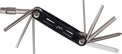 Bbb cycling maxifold s outils de vélo - jeu d'outils avec démonte-pneus - mini-outils de vélo - 10 fonctions différentes - btl-141s