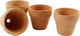 Pot de fleur Creativ company, h : 3,1 cm, d 3,4 cm, 48 pièces 1 boîte