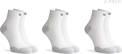 Rogelli core chaussettes de course - pack de 3 - blanc gris - 44 47