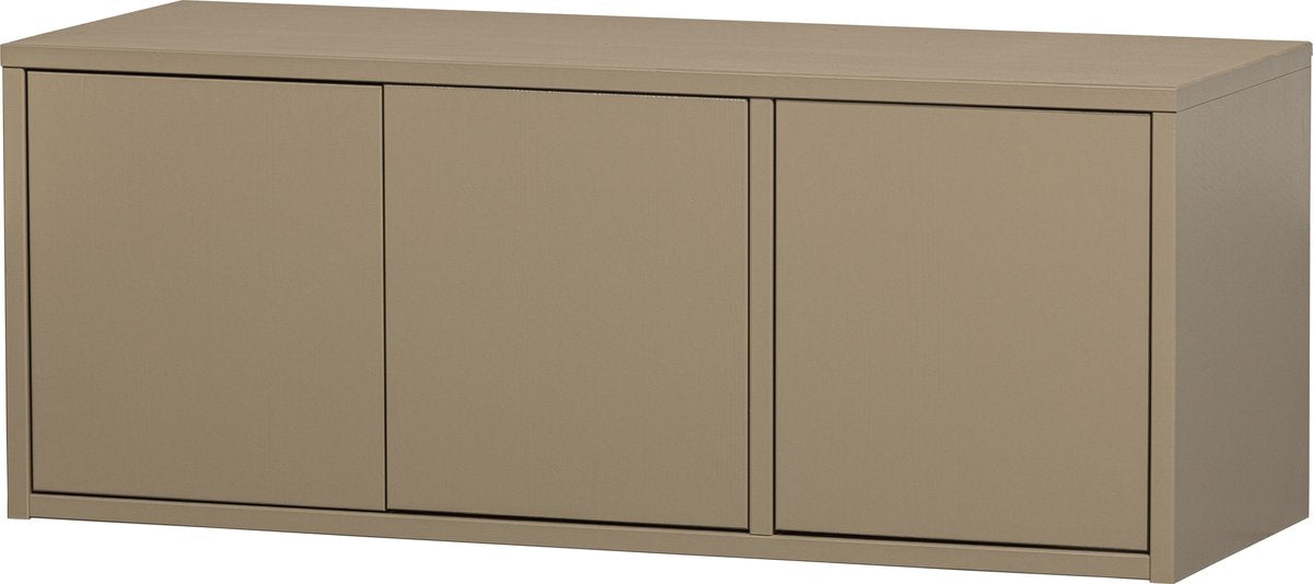 Meuble TV Woood Turner - pin - boue - 47x120x44