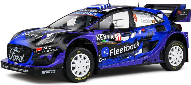 Solido ford puma rally 1 rally kenya '22 #9 serderidis microlotte échelle 1:18