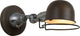 Lucide honore - applique - 1xe14 - brun rouille
