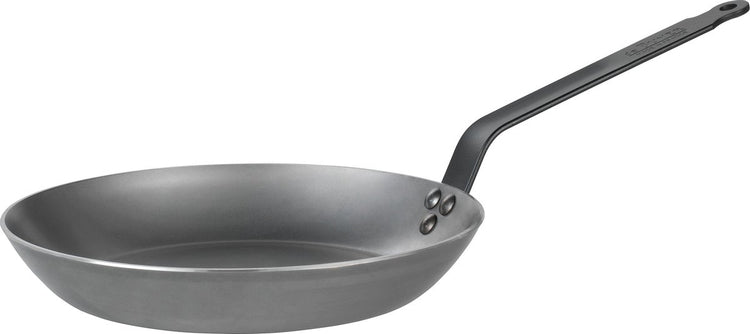 Debuyer de Buyer Mineral B Poêle Noire 28 cm – Tôle d'acier – Sans PFAS – Performance de cuisson professionnelle – Compatible induction