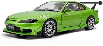 Solido Nissan Silvia S15 Spec-R Aero Works '99, vert échelle 1:18