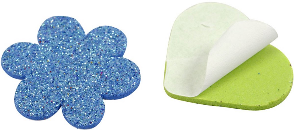 Forme de mousse Glitter, 100e.