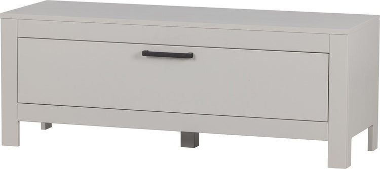 Meuble TV Woood bonk - bois de pin - brouillard - 45x120x40