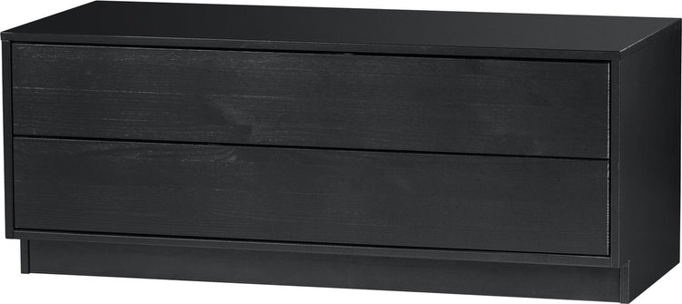 Meuble TV Woood finca - pin - noir - 40x100x40