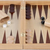 Bornière Backgammon Brown 48 x 38 cm