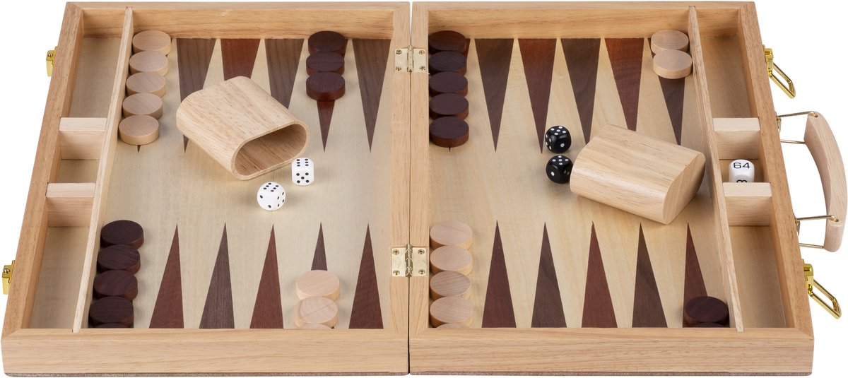 Bornière Backgammon Brown 48 x 38 cm