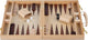Bornière Backgammon Brown 48 x 38 cm