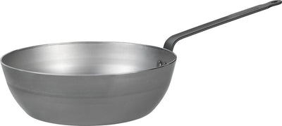 Debuyer de Buyer Mineral B Poêle Noire 28 cm – Tôle d'acier – Sans PFAS – Performance de cuisson professionnelle – Compatible induction