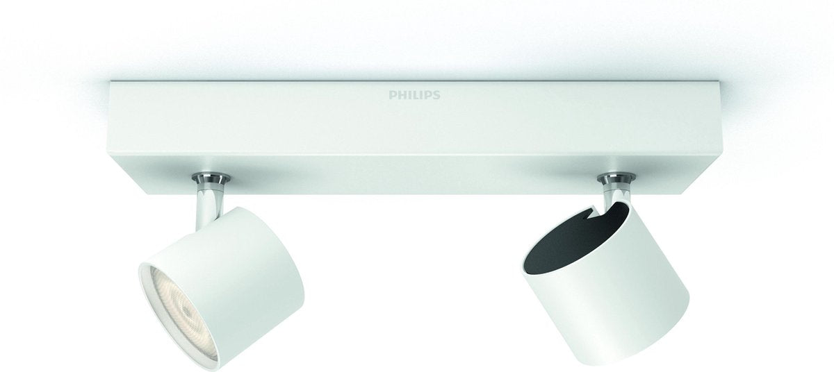 Spot en saillie Philips LED Philips Star - 2 lumières - blanc