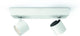 Spot en saillie Philips LED Philips Star - 2 lumières - blanc