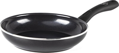Poêle Greenchef Diamond 20 cm - revêtement antiadhésif sans PFA - poêle à induction - poêle en céramique - passe au four jusqu'à 160°c - poignée de refroidissement - noir