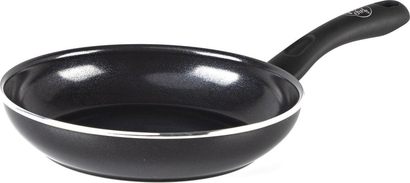 Poêle Greenchef Diamond 20 cm - revêtement antiadhésif sans PFA - poêle à induction - poêle en céramique - passe au four jusqu'à 160°c - poignée de refroidissement - noir