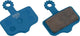 Plaquettes de frein vélo Bbb cycling - butée de disque - plaquettes de frein VTT et vélo de randonnée - compatibles avec les freins à disque SRAM Avid - bleu - BBS-441t