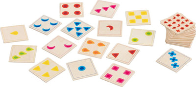 Goki Wooden Colors and Form Game, 30dlg.