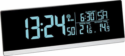 Tfa dostmann 60.2548.01 radio-réveil noir heures d'alarme : 1