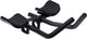 Bbb cycling aeropro ergo-bend aerobar vélo de course - guidon inclinable réglable avec accoudoir - guidon contre la montre - guidon de triathlon - compatible avec guidon de vélo 31,8 mm - bhb-70eb