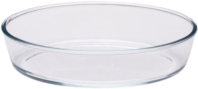 Plat de cuisson Alpina verre 1,6 l - plat de cuisson en verre 26x18x6 cm - passe au lave-vaisselle - passe au micro-ondes et au four - idéal pour les lasagnes, gratins et ragoûts