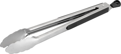 Pince à viande culinaire basique - acier inoxydable - 34 cm