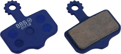 Plaquettes de frein de vélo Bbb cycling - discstop hp - plaquettes de frein tout terrain cross-country - compatibles avec les freins à disque SRAM Avid - bleu - bbs-441