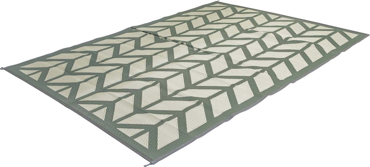 Bo-camp - industriel - tapis de refroidissement - linton - vert - xl