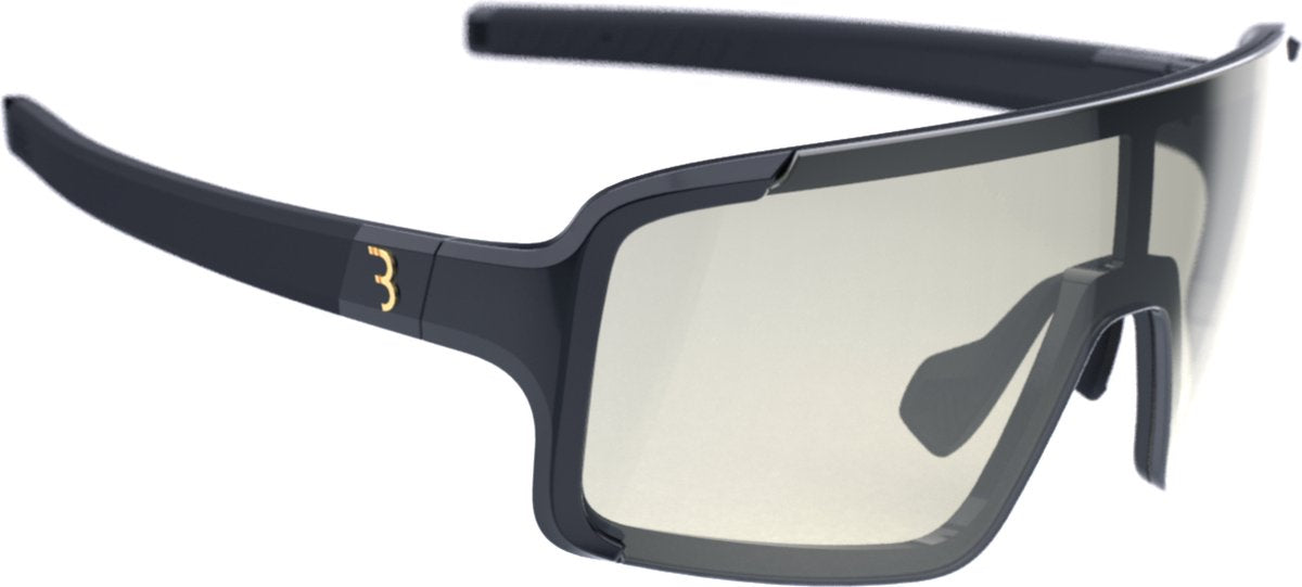 Bbb cycling chester étroit ph - lunettes de cyclisme verres photochromiques - protection UV 100% - lunettes de cyclisme hommes et femmes - coupe étroite - lunettes de sport photochromatiques - noir - bsg-73ph