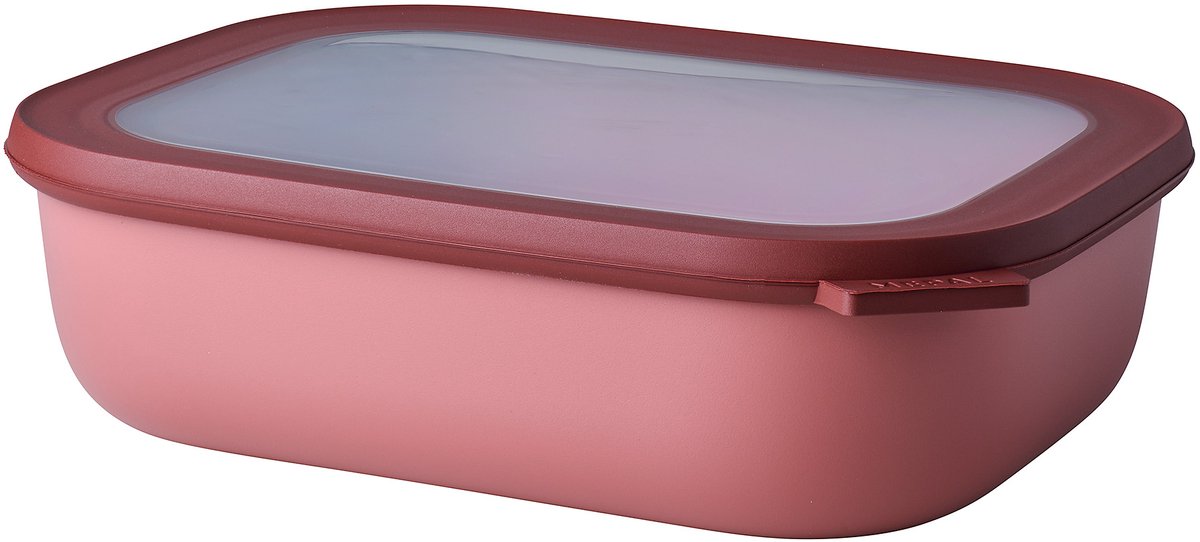 Mepal - récipient alimentaire multi-bols cirqula - 2000 ml - rectangulaire - mauve vif
