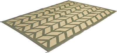 Bo-camp - industriel - tapis de refroidissement - lin - vert - m