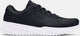 Under Armour ua edge lthr-blk chaussures de sport homme - noir - blanc