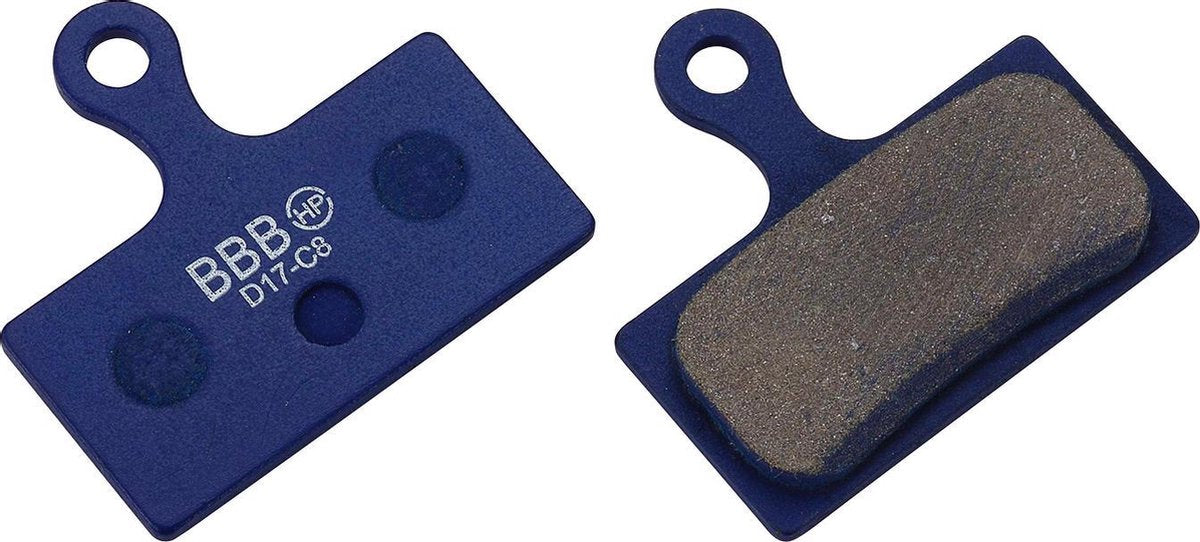Bbb Cycling Disc Stop Plaquettes de Frein - Plaquettes de Frein à Disque - Compatibles avec Les Freins à Disque Shimano XTR 2011 - Bleu - BBS-56