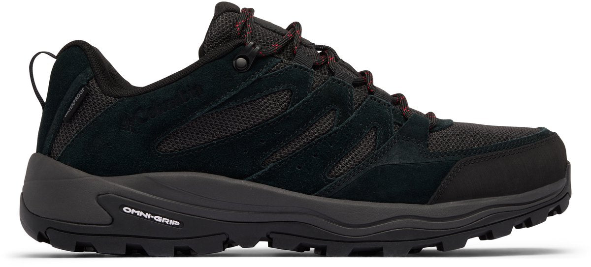 Chaussures de randonnée homme Columbia redmond™ iv low waterproof - noir, rouge montagne