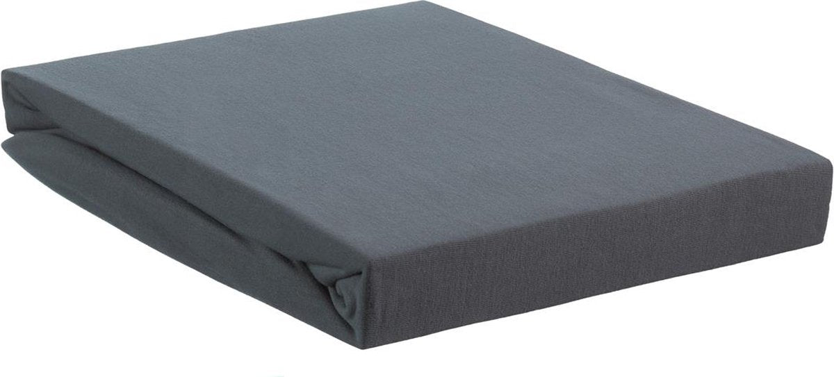 Beddinghouse - jersey stretch - surmatelas fendu - drap-housse - 200x220 cm - gris froid