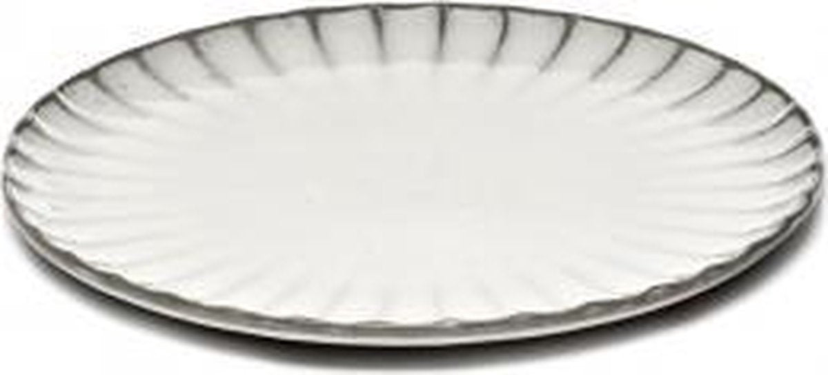 Serax - sergio herman inku - assiette s - blanc - 18 ø - 4 pièces